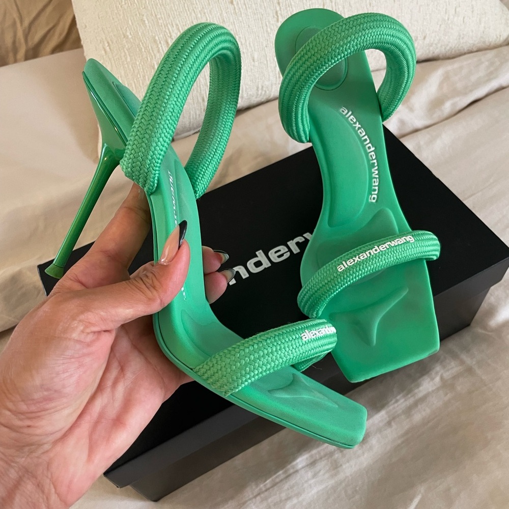Green Alexander Wang Mules
